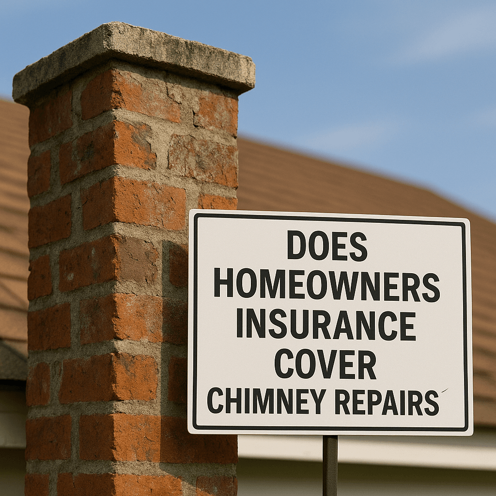 Homeowners insurance covering chimney repair