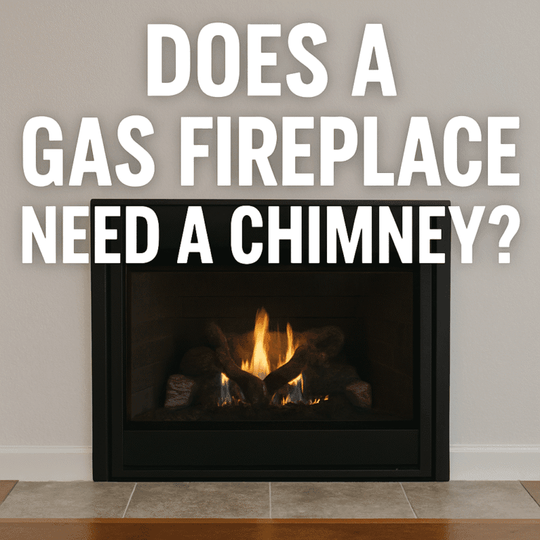 Does a Gas Fireplace Need a Chimney