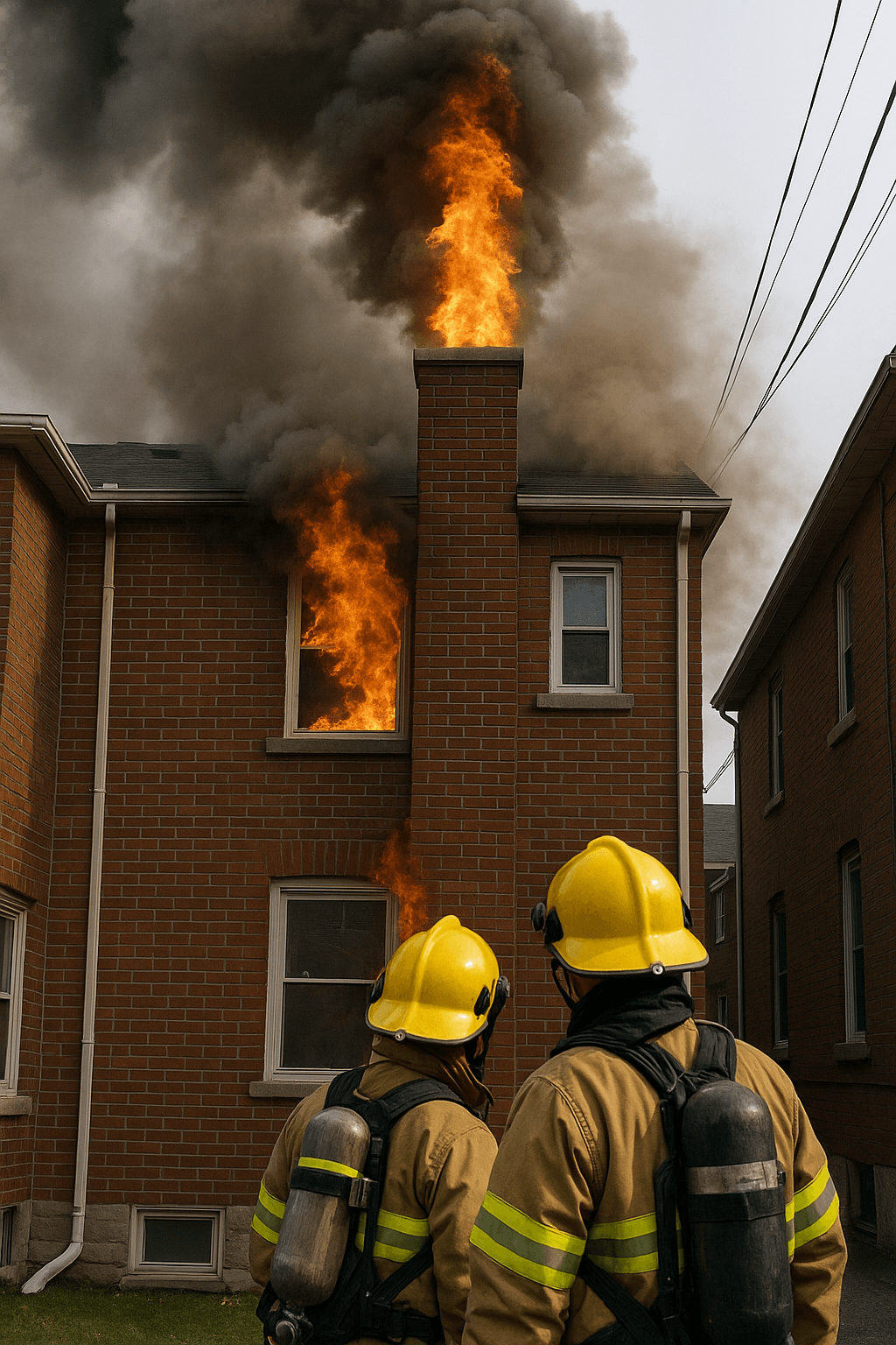 Why they call it a chimney in 911