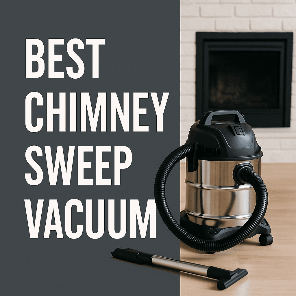 A powerful chimney sweep vacuum
