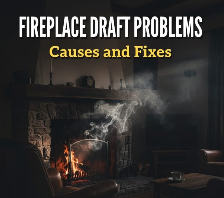 Fireplace draft problems