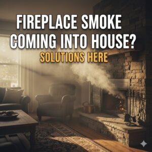 Fireplace smoke coming into house