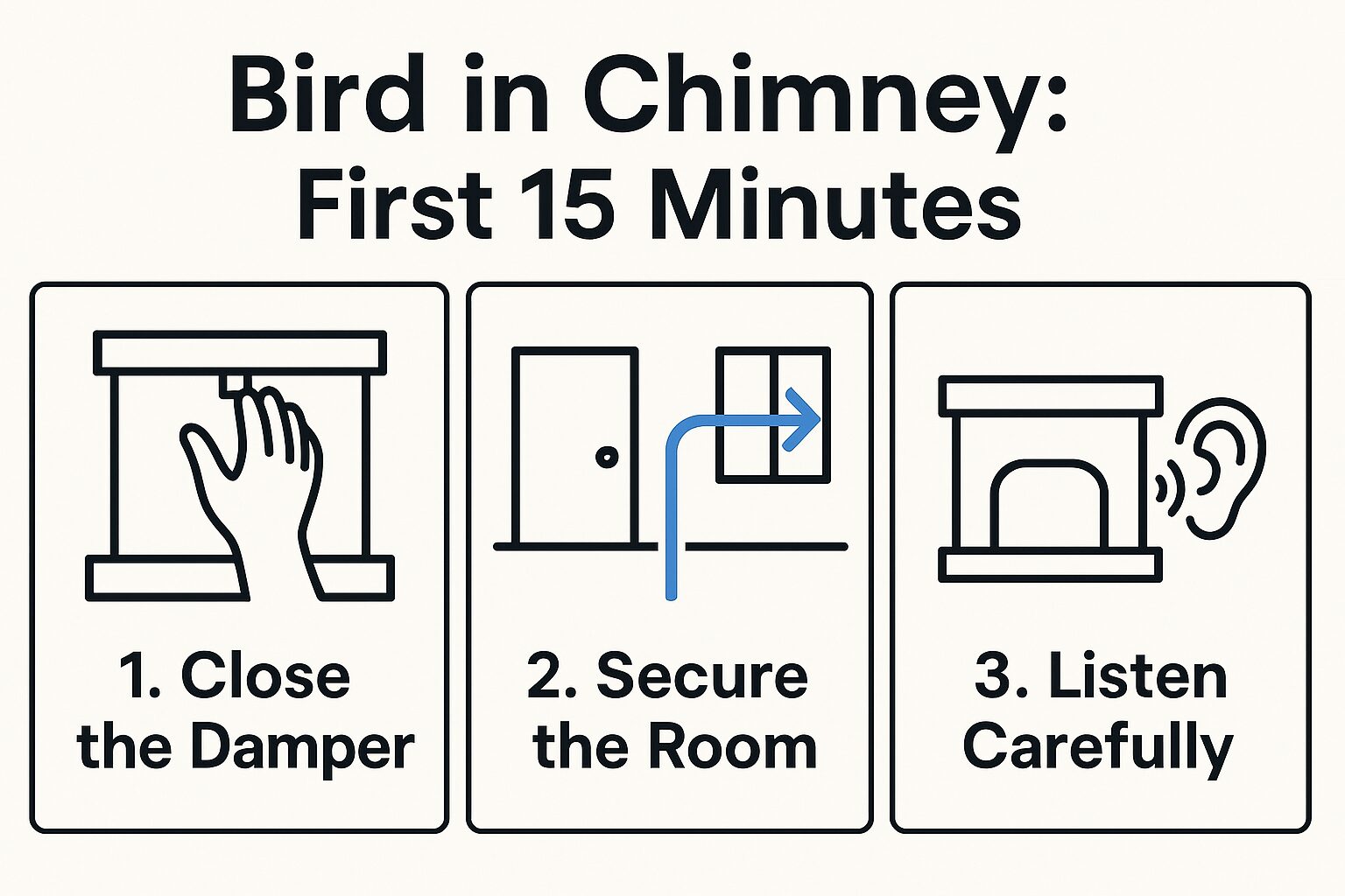 what to Do in the First 15 Minutes