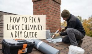 how to fix a leaky chimney