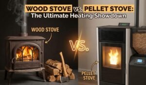 wood stove vs pellet stove