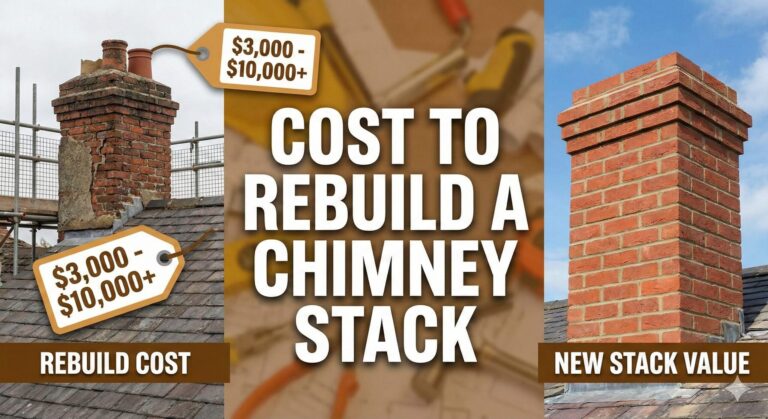 Cost to rebuild a chimney stack