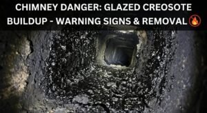 How to tell if creosote is glazed