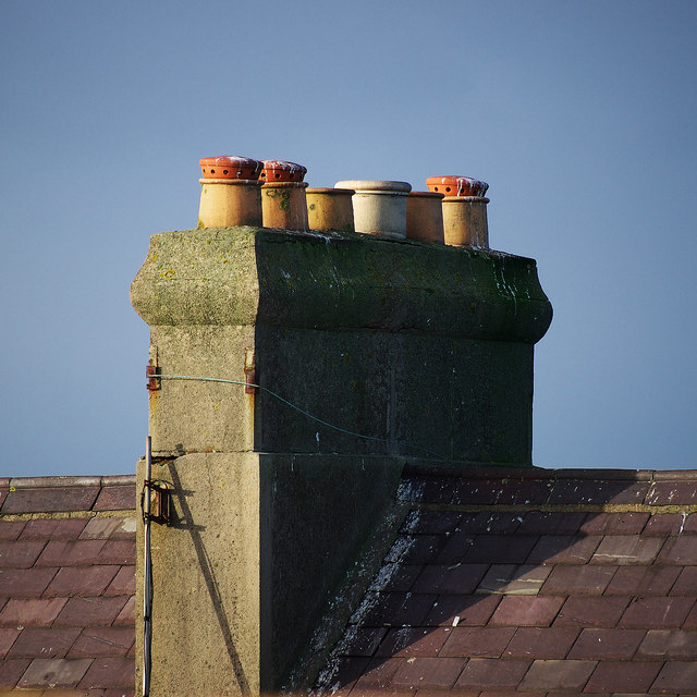 Residential chimney cap mounting reference