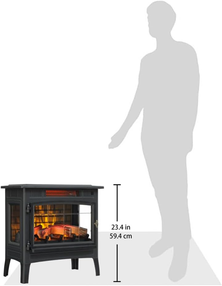 Duraflame electric fireplace stove product details