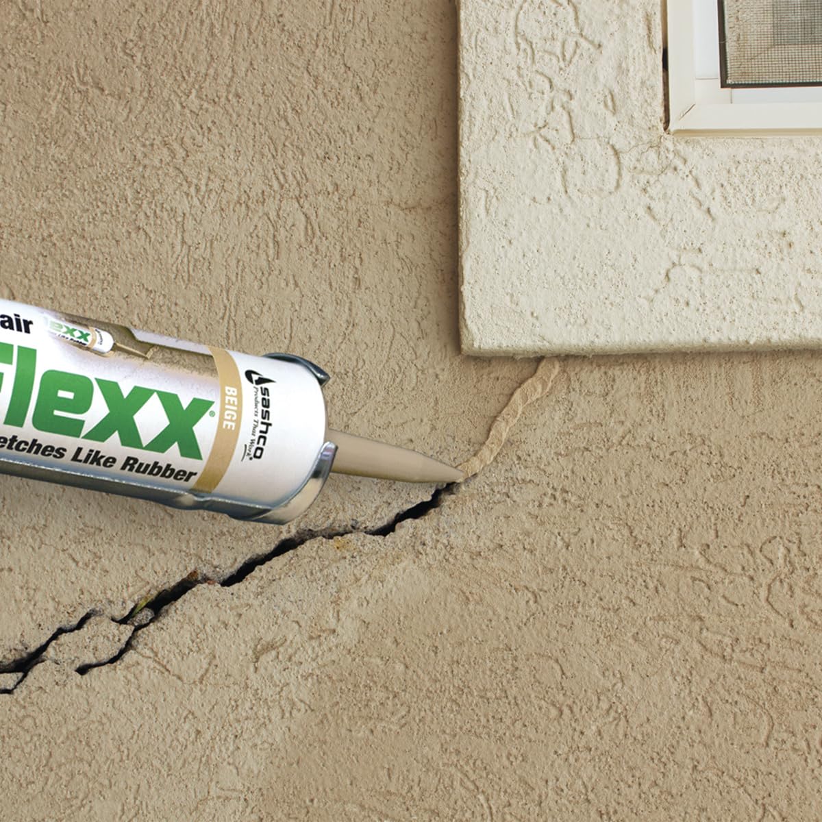 Sashco Mor-Flexx Beige mortar repair application information